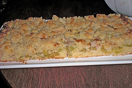 Rhabarber - Streuselkuchen 11