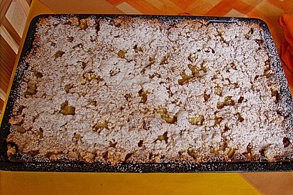 Rhabarber - Streuselkuchen 16