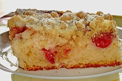 Rhabarber - Streuselkuchen 3