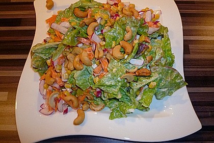 Sommersalat mit Cashewkernen 1