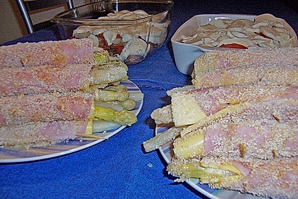 Gebratene Spargel - Zigarren 1