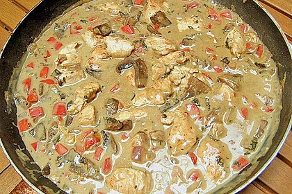 Würzige Puten - Paprika - Pfanne 7
