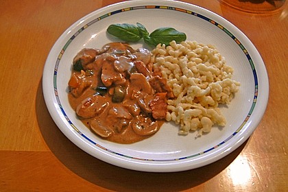 Würzige Puten - Paprika - Pfanne 9