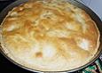 Apfelkuchen mit Vanille - Souffl&eacute; - Guss