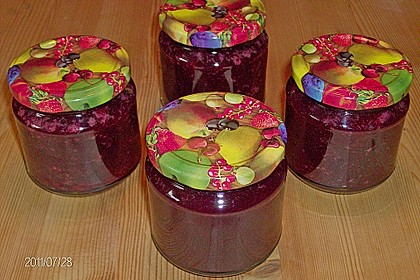 Kirschen - Grapefruit Marmelade (Konfit&uuml;re) 3