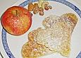 Haselnuss - Apfel - Waffeln