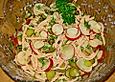 Wurstsalat mit Radieschen