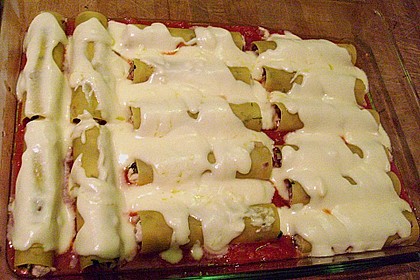 Cannelloni mit Hähnchen - Pilz - Füllung 10