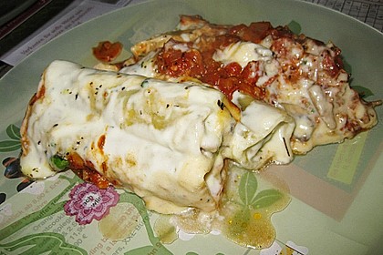 Cannelloni mit Hähnchen - Pilz - Füllung 9