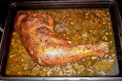 Putenkeule in Wacholderrahm 1