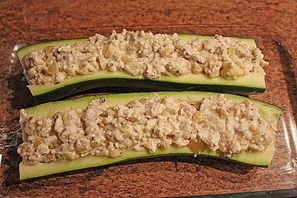 Überbackene Zucchini mit Schafskäse 37