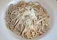 Nudeln mit Mascarpone und R&auml;ucherspeck