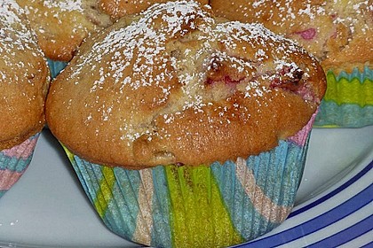 Rhabarber - Muffins 22