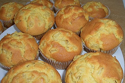 Rhabarber - Muffins 5