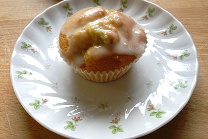 Rhabarber - Muffins 1