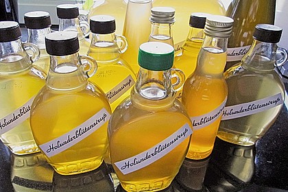 Holunderblüten - Sirup