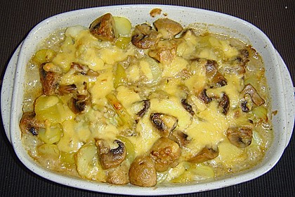 Schweinesteaks mit Kartoffelgratin 1