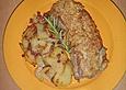 Rumpsteak Strindberg mit Bratkartoffeln