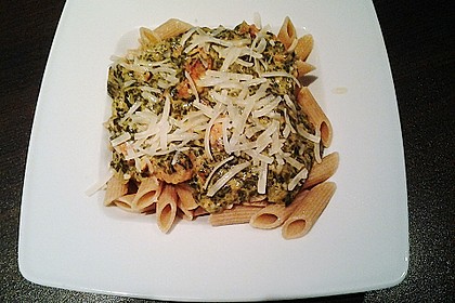 Lachs - Spinat - Nudeln 7