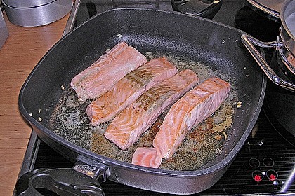 Lachs - Spinat - Nudeln 12