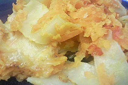 M&ouml;hren - Lasagne 1