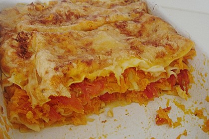 M&ouml;hren - Lasagne 4