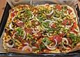 Gem&uuml;sepizza mit K&auml;se