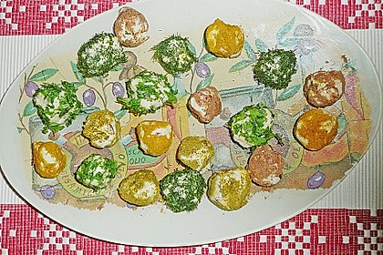Fünferlei Käse - Pralinen 33