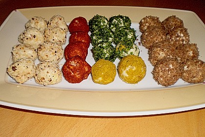 Fünferlei Käse - Pralinen 5