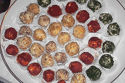 Fünferlei Käse - Pralinen 27
