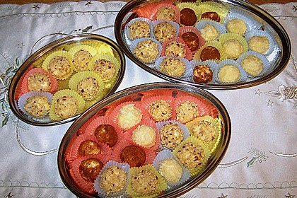 Fünferlei Käse - Pralinen 3