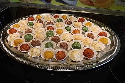 Fünferlei Käse - Pralinen 2
