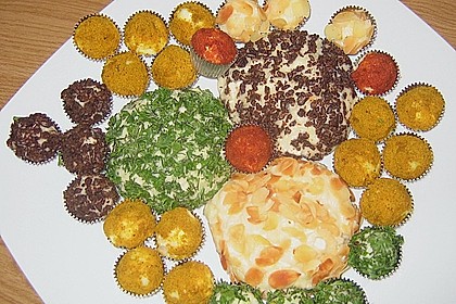 Fünferlei Käse - Pralinen 28
