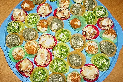 Fünferlei Käse - Pralinen 19