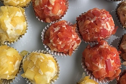 Fünferlei Käse - Pralinen 14