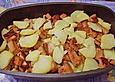 Leberk&auml;se - Kartoffel - Auflauf