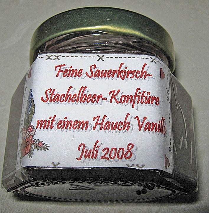 Stachelbeer marmelade rezept