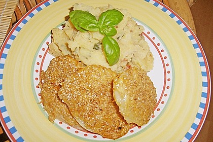 Kartoffelp&uuml;ree mit &uuml;berbackenem Kohlrabi