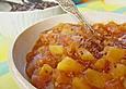Belugalinsen mit Tomatenchutney