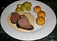 Rinderfilet an Whiskeyrahmsauce