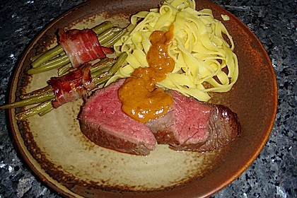 Rinderfilet an Whiskeyrahmsauce 2