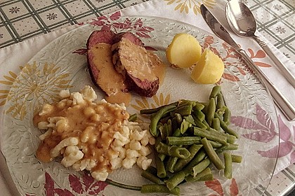 Rinderfilet an Whiskeyrahmsauce 3