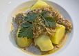 Szegediner Gulasch mit Kartoffeln