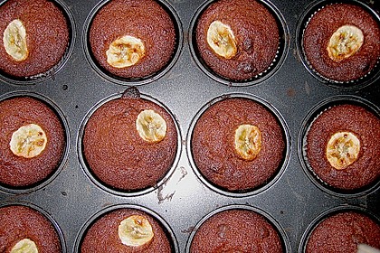 Bananen - Haselnuss - Muffins 24