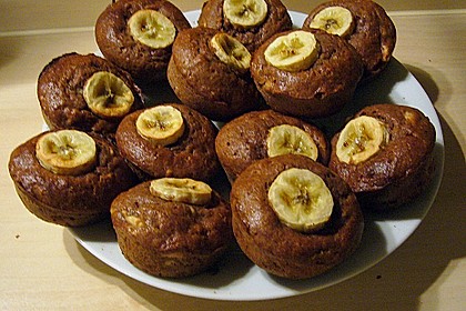 Bananen - Haselnuss - Muffins 17