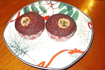 Bananen - Haselnuss - Muffins 20