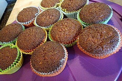 Bananen - Haselnuss - Muffins 15
