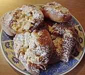 Apfeltaschen mit Streusel (Bild)