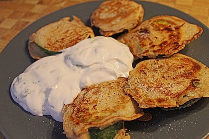 Zucchini - Ringe im Bierteig 1