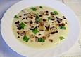 Einbrennsuppe mit Ei